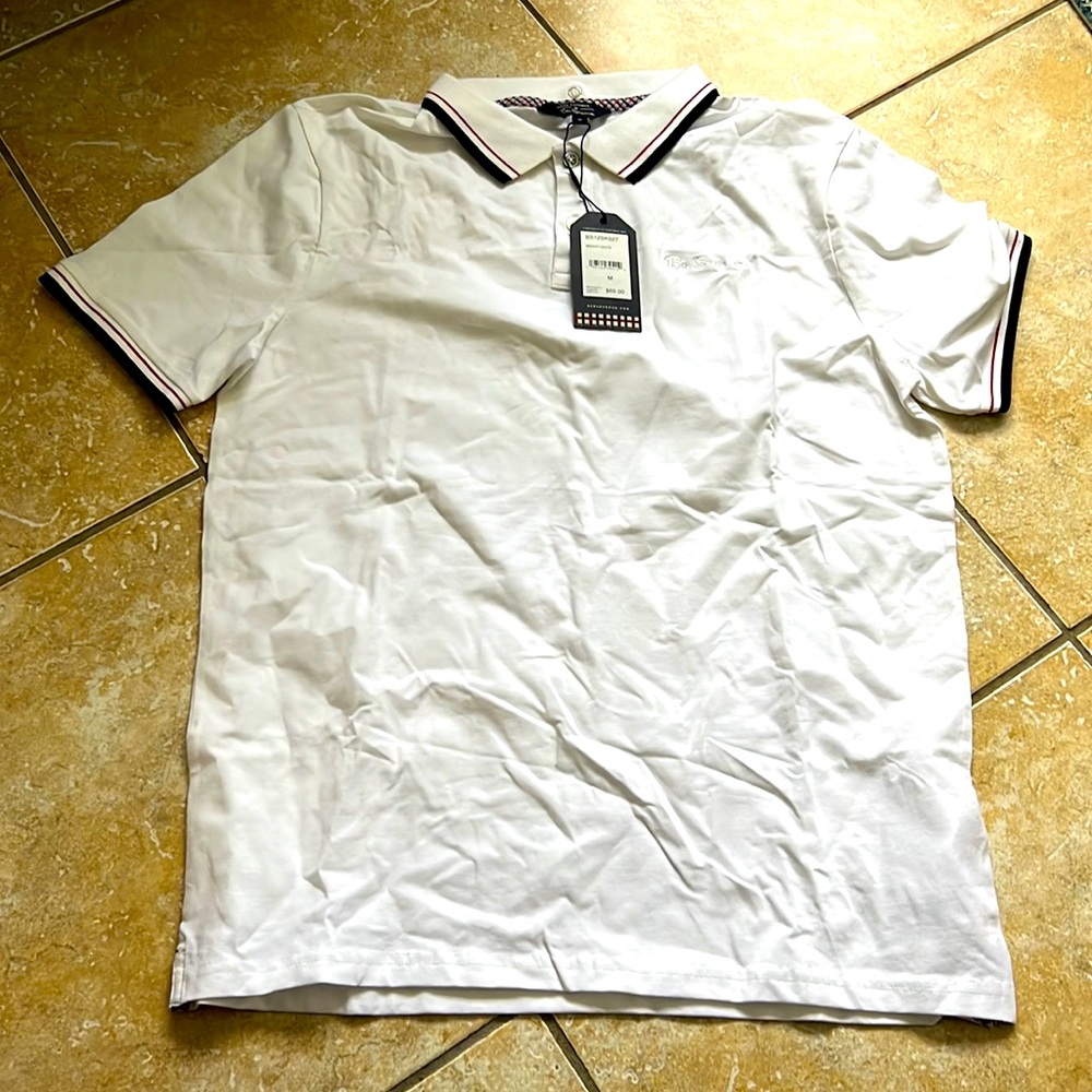 Ben Sherman White Polo